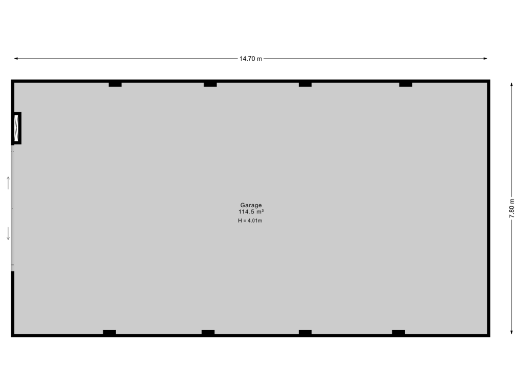 Bekijk plattegrond van Garage van Stationsstraat 6