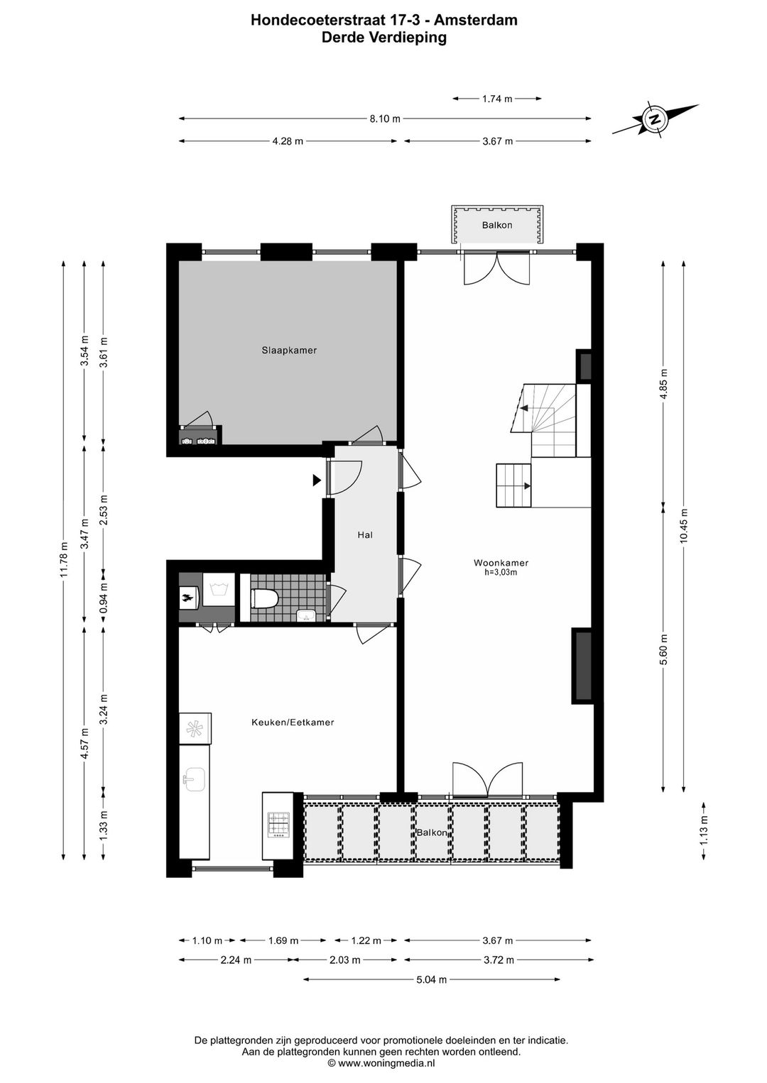 Photo 28 of Hondecoeterstraat 17-3