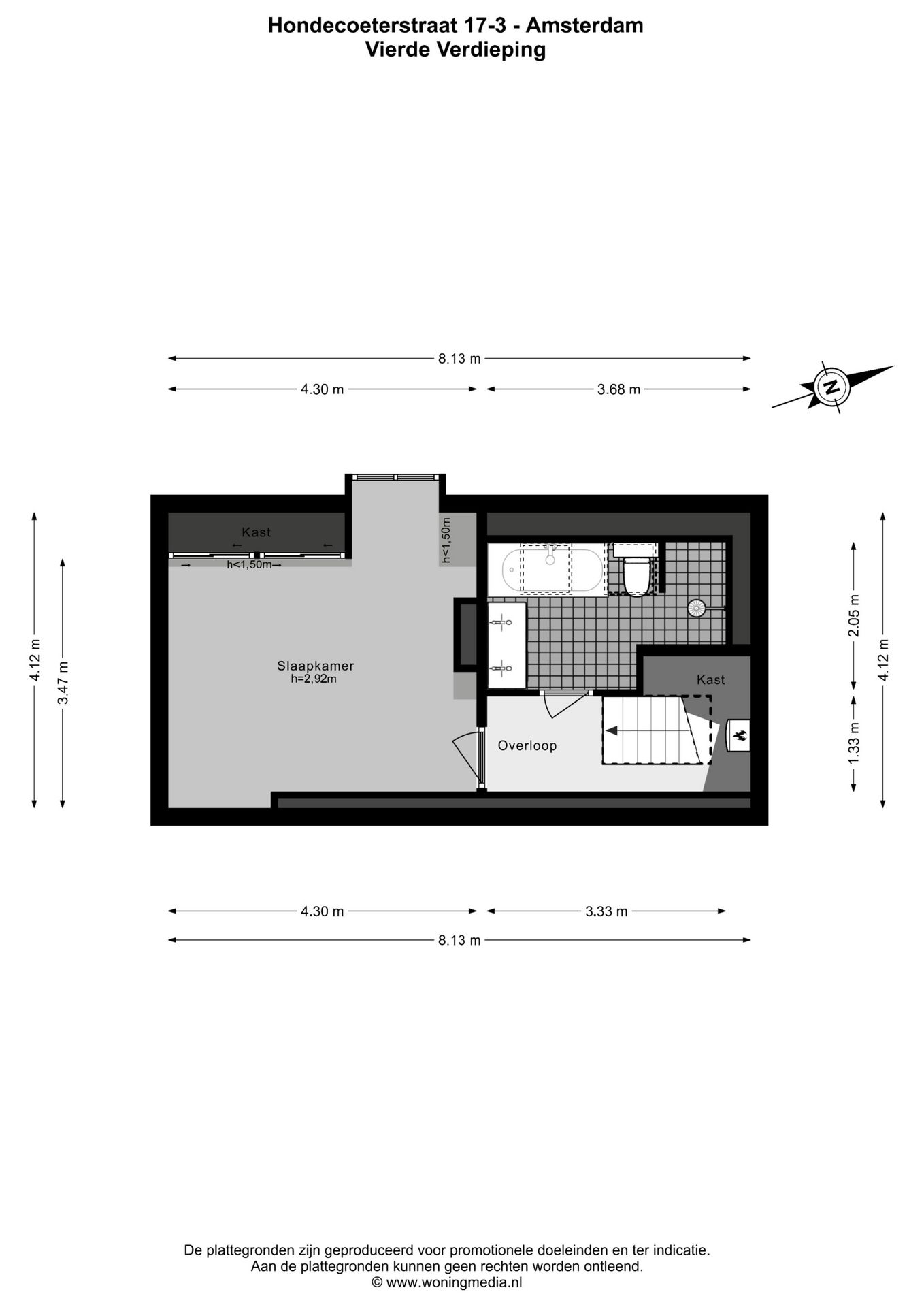 Photo 30 of Hondecoeterstraat 17-3