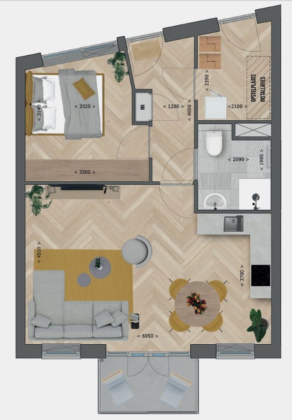 Foto 15 van Thuis in Huizen - locatie Havenzicht