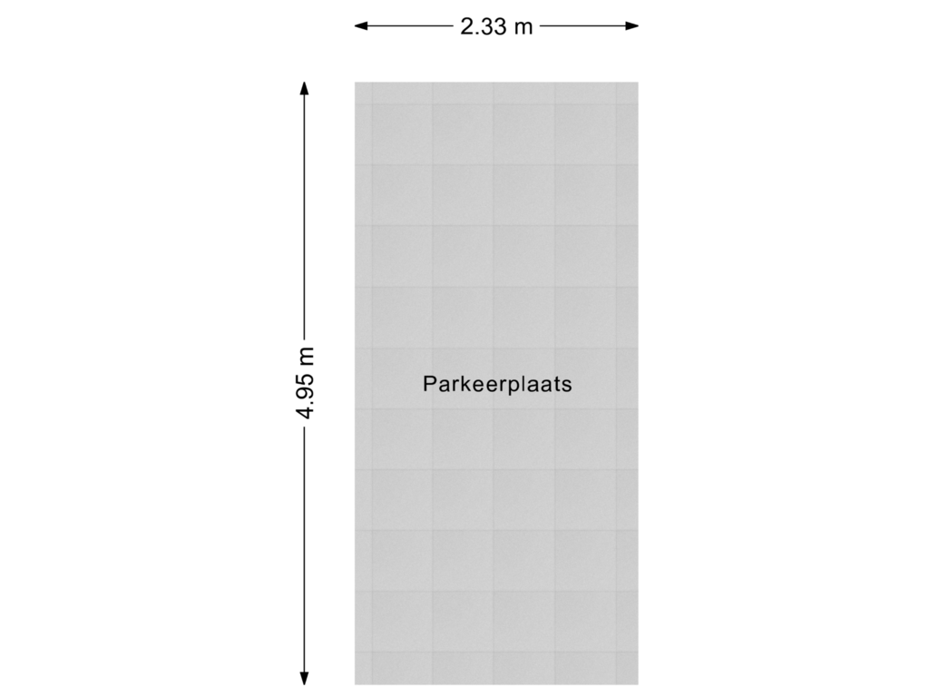 View floorplan of Parkeerplaats of Pelgrimshei 78