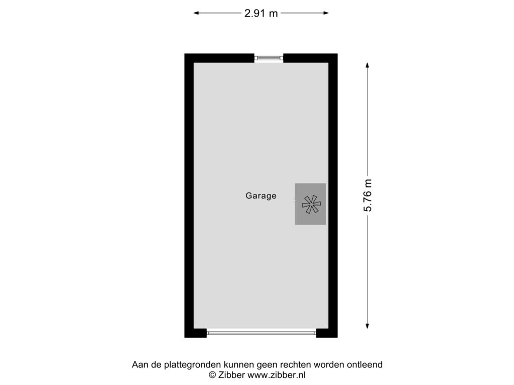 Bekijk plattegrond van Garage van Muurvaren 77