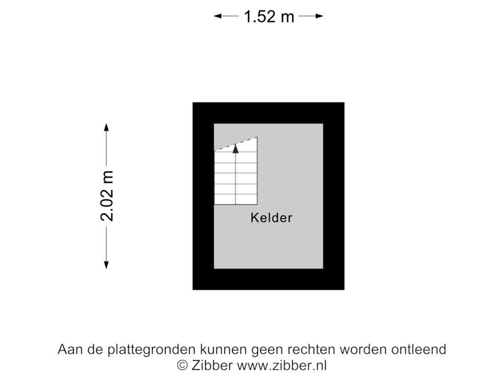 Bekijk plattegrond van Kelder van Julianastraat 43