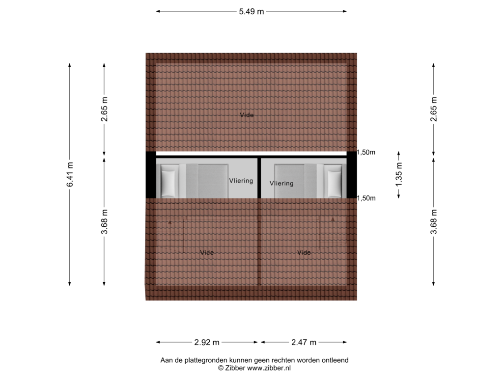 Bekijk plattegrond van Vliering van Livingstonestraat 62