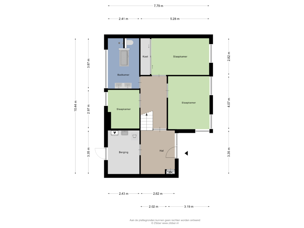 View floorplan of Begane Grond of Marmerplein 31