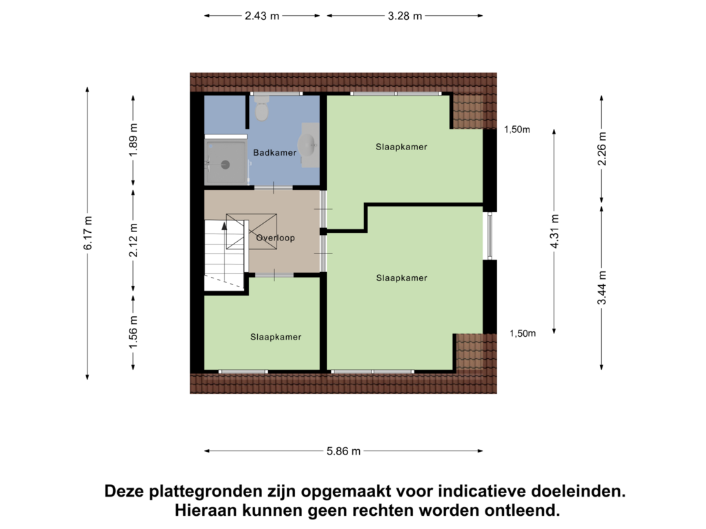 Bekijk plattegrond van Eerste Verdieping van Beatrixlaan 2