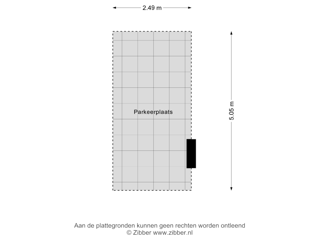 Bekijk plattegrond van Parkeerplaats van Tjalkstraat 6