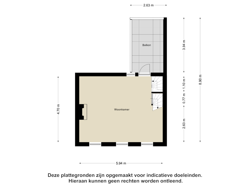 Bekijk plattegrond van Eerste Verdieping van Penninghoek 14