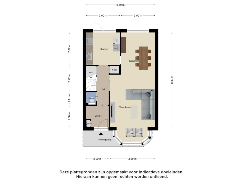 View floorplan of Begane Grond of Anjelierstraat 4