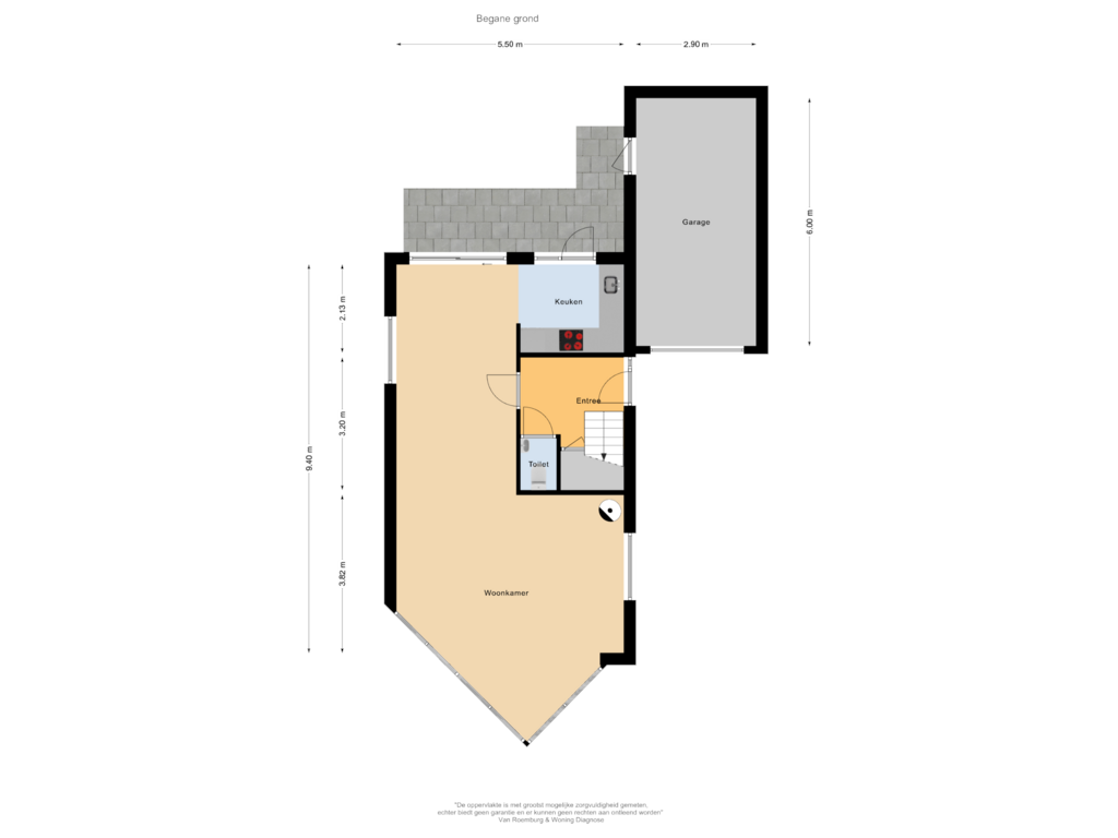 Bekijk plattegrond van Begane grond van Zwerfkei 33