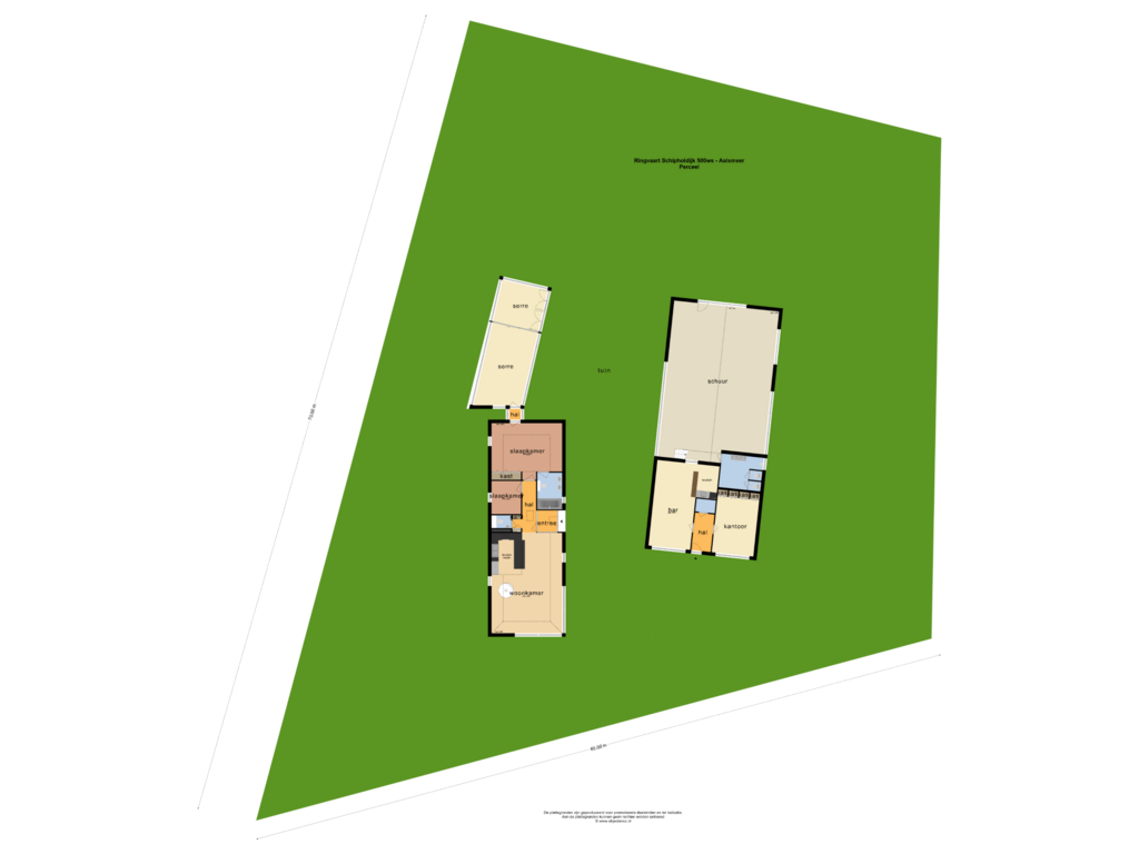 View floorplan of PERCEEL of Ringvaart-Schipholdijk 500-WS