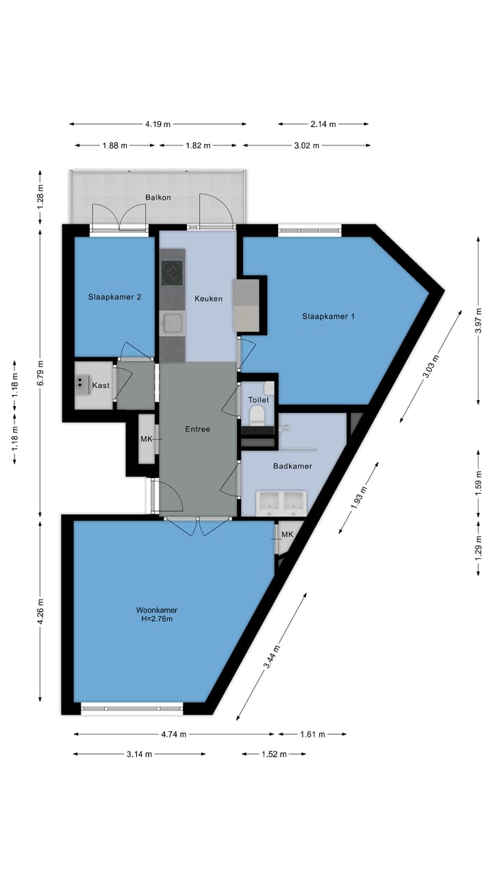 Foto 35 van Geuzenstraat 15-2