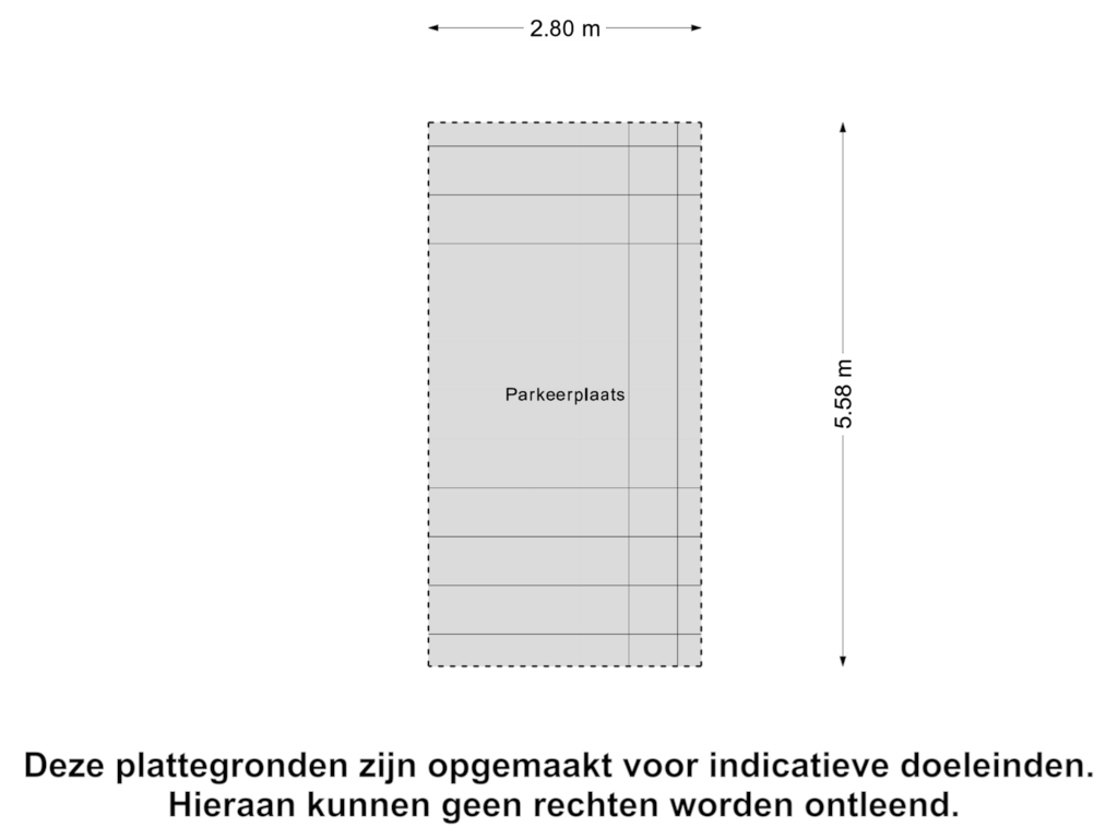 View floorplan of Parkeerplaats of Koraal 14