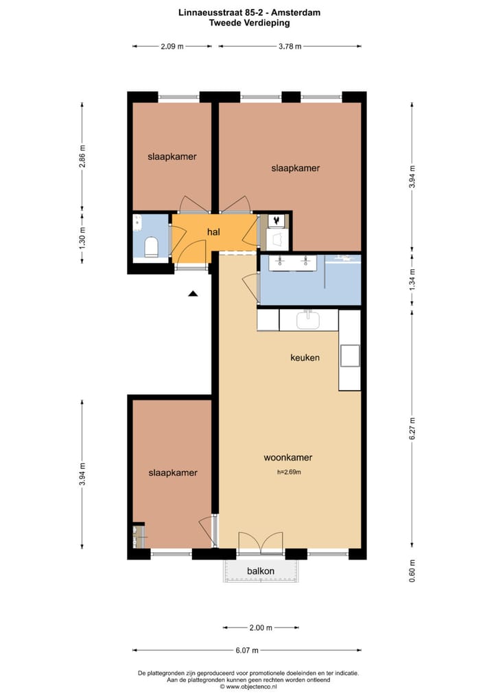 Foto 39 van Linnaeusstraat 85-2
