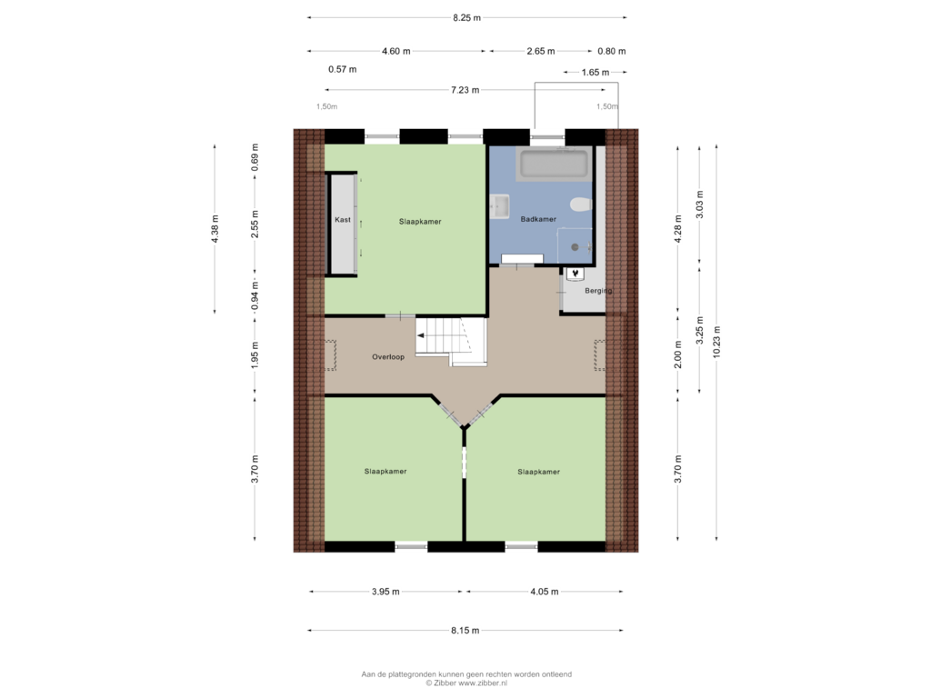 View floorplan of Eerste Verdieping of Rijksstraatweg 97