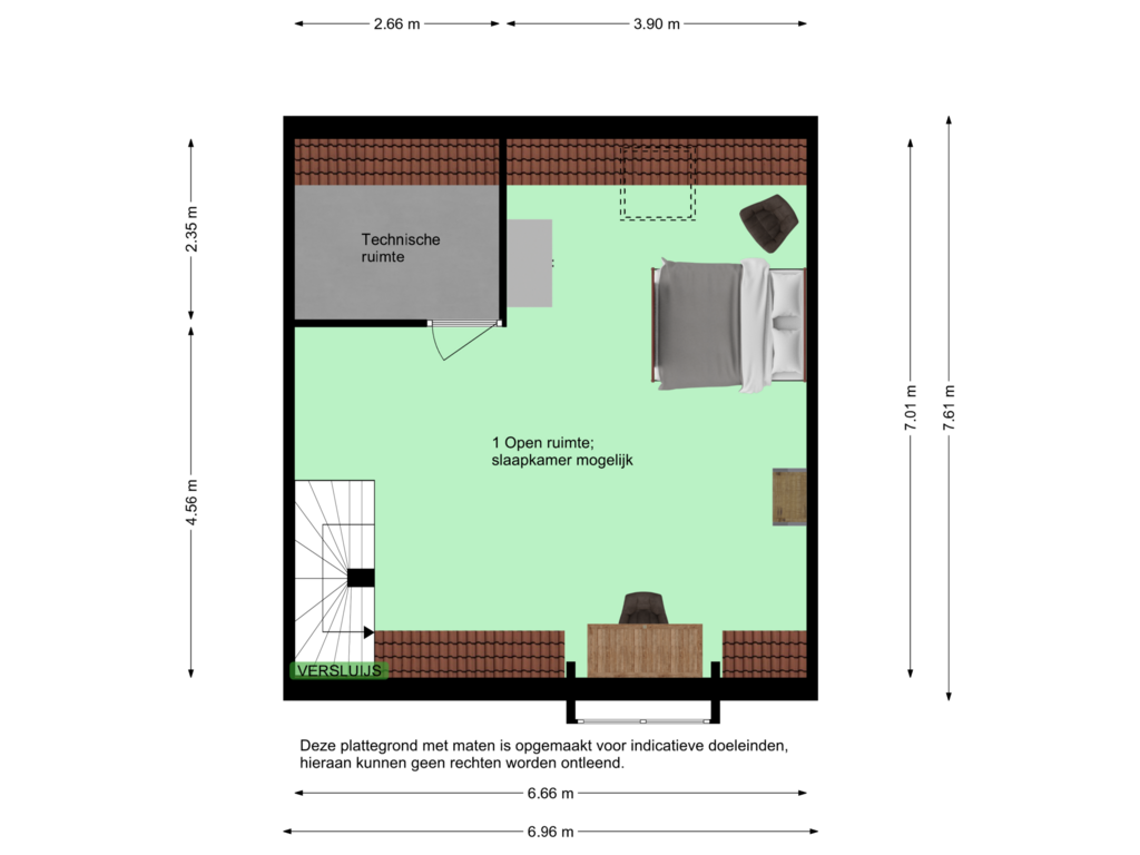 View floorplan of Second floor of Haven 54