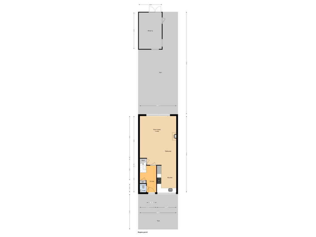 Bekijk plattegrond van Begane grond van H. Reptonstraat 54