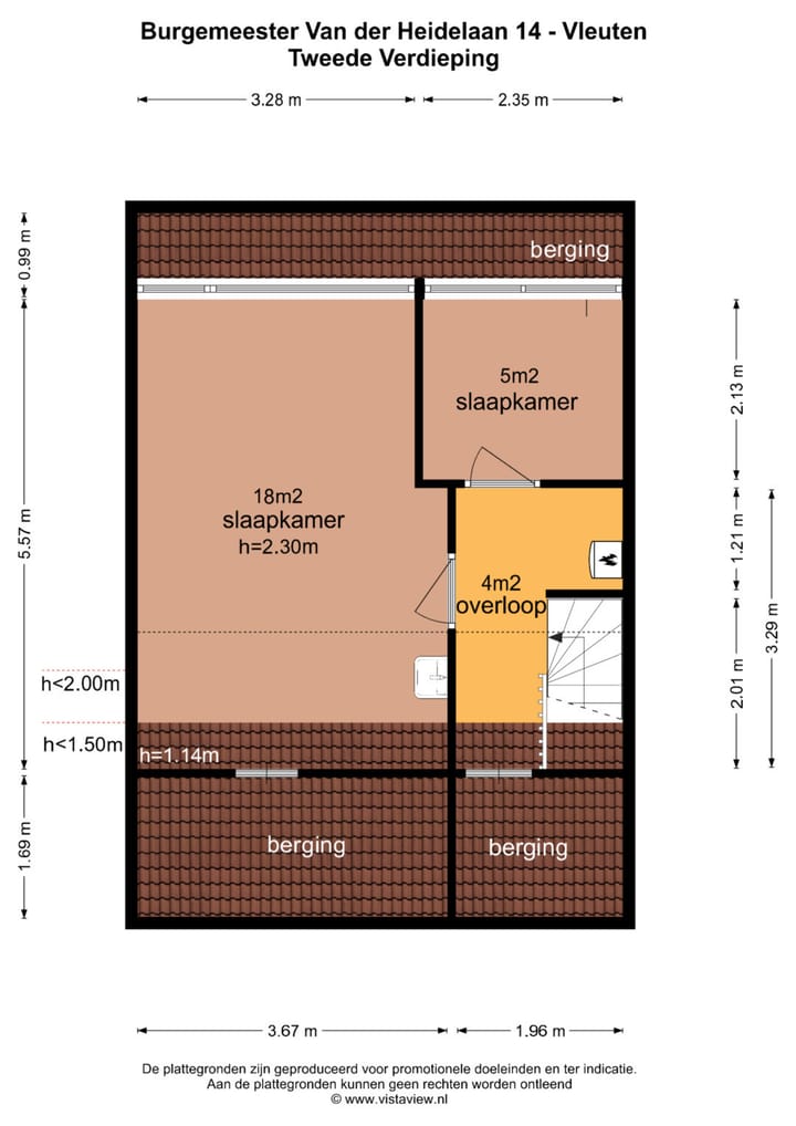 Foto 32 van Burgemeester Van der Heidelaan 14