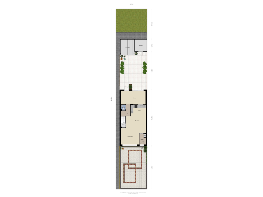 Bekijk plattegrond van Begane Grond_Tuin van Erfvoort 28