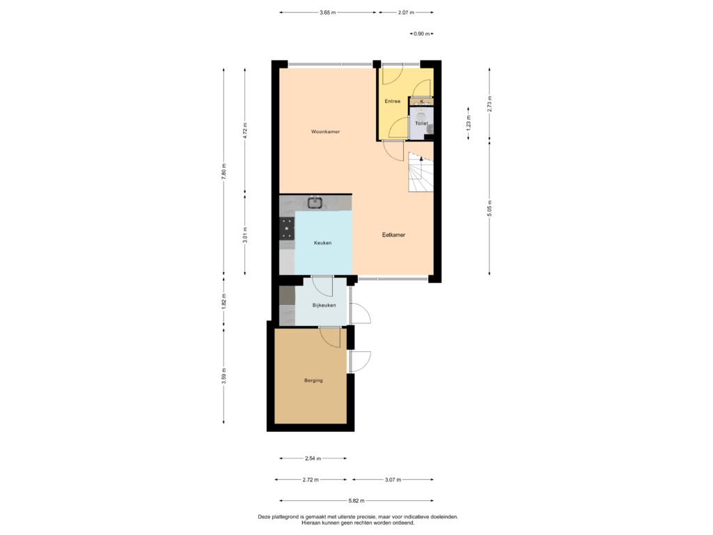 Bekijk plattegrond van Begane Grond van Wijngaard 113