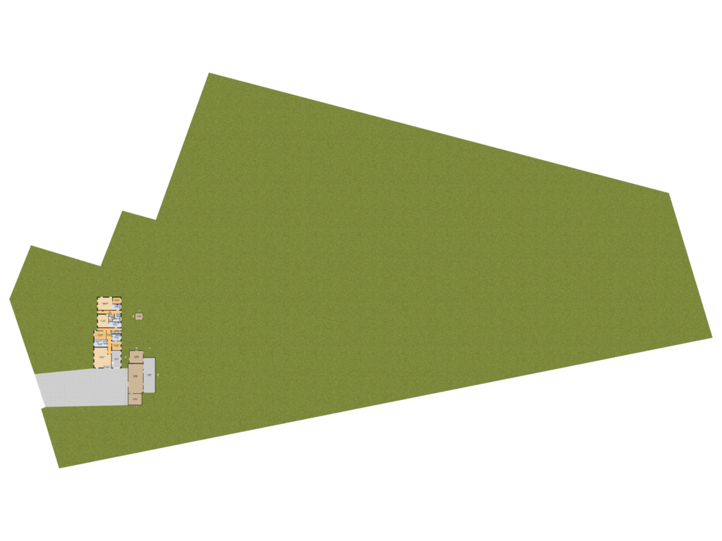 View floorplan of Situatie of Dorpsstraat 59