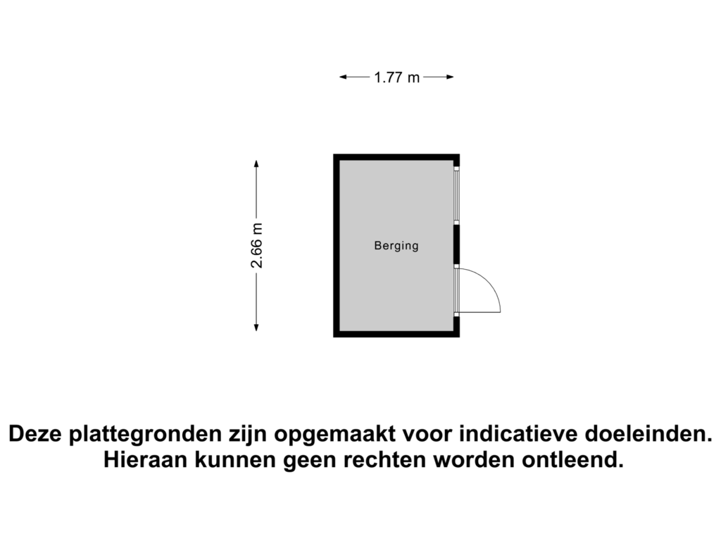 Bekijk plattegrond van Berging van Diamantslijper 13