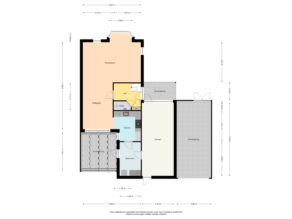 Bekijk plattegrond van Begane Grond van Smidse 5