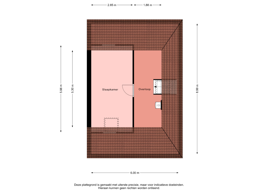 Bekijk plattegrond van 2e Verdieping van Smidse 5