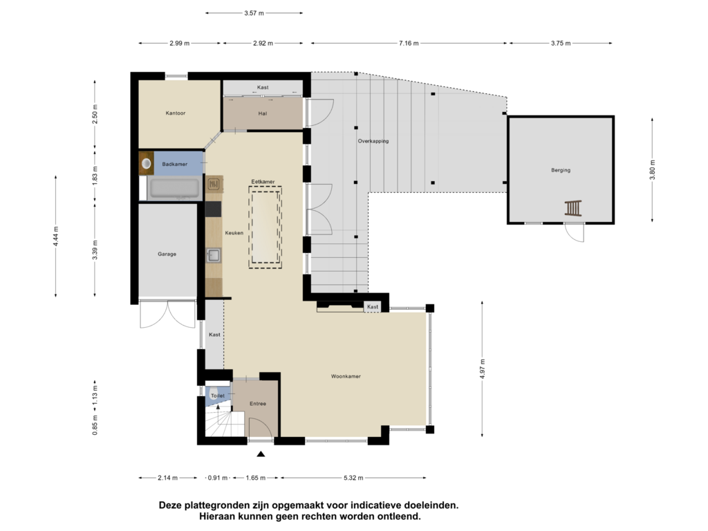 Bekijk plattegrond van Begane Grond van Achtmorgenstraat 5