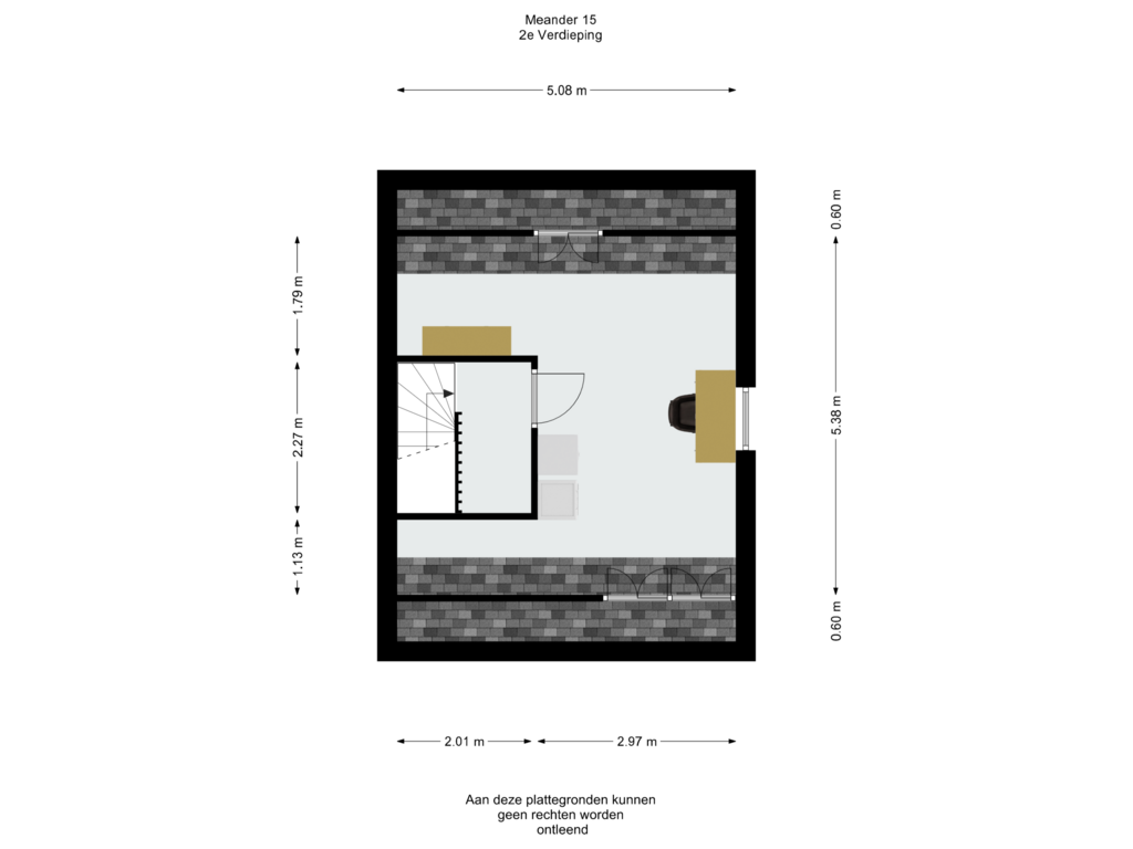 View floorplan of 2e Verdieping of Meander 15