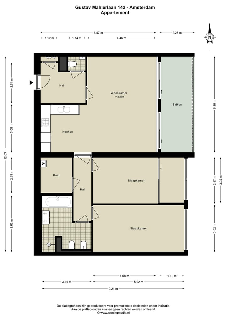 Foto 44 van Gustav Mahlerlaan 142