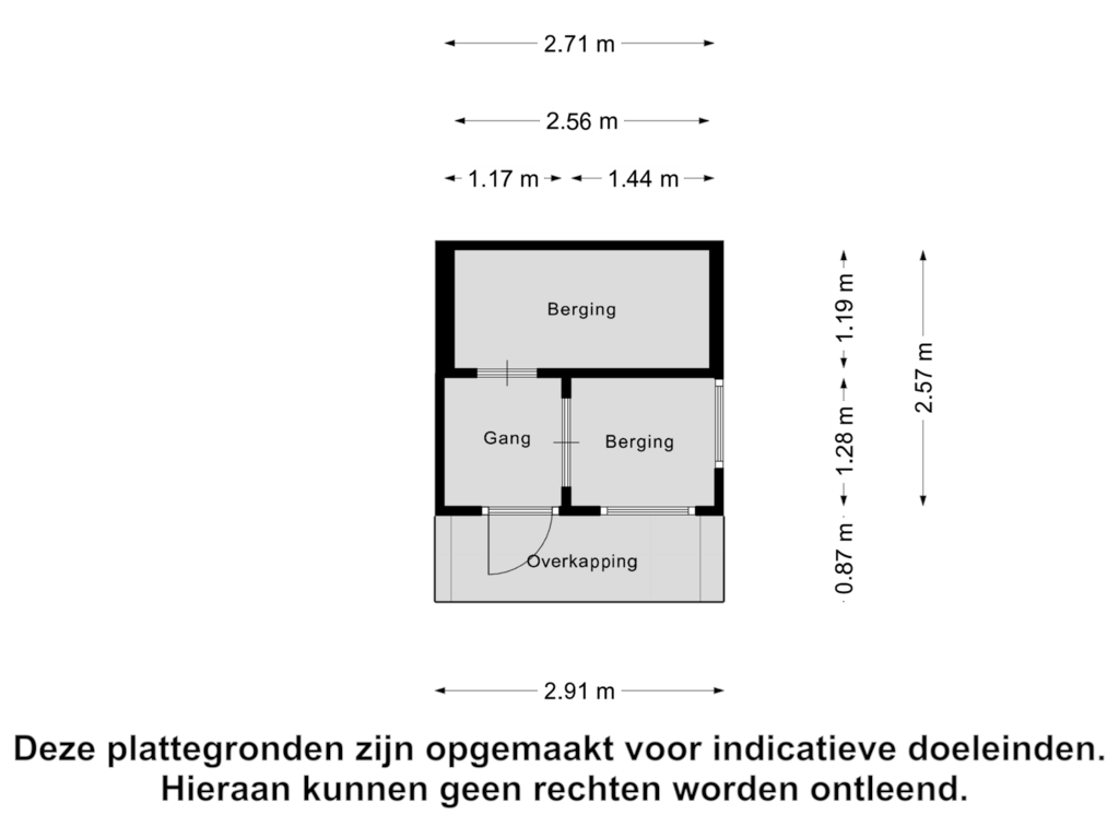 Bekijk plattegrond van Berging van Oud Brandevoort 24