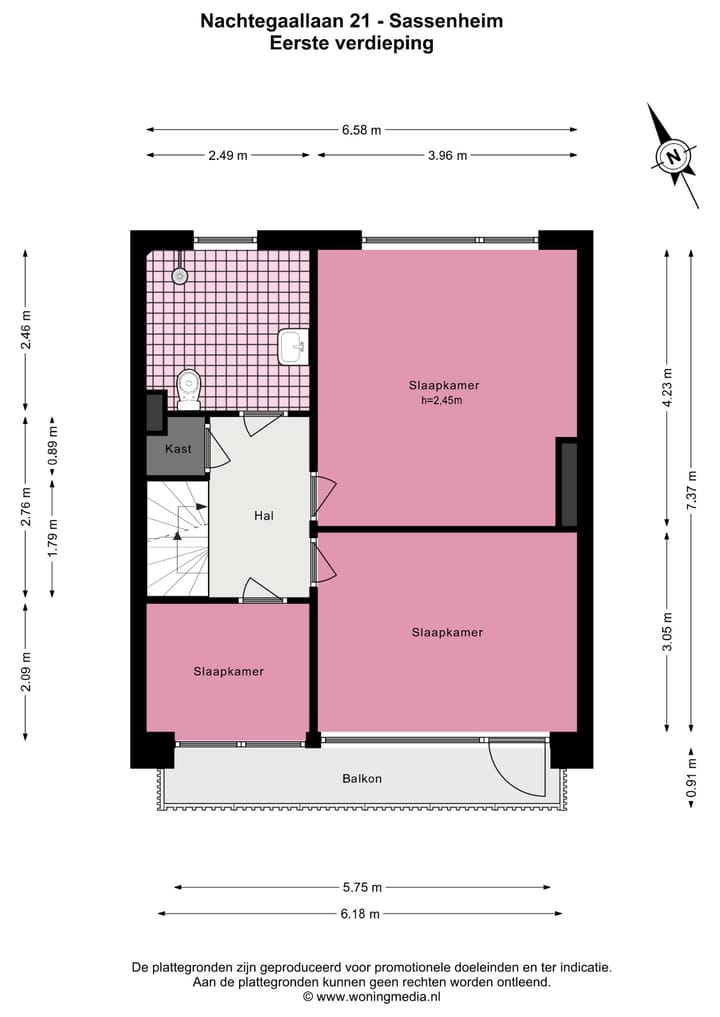 Foto 34 van Nachtegaallaan 21