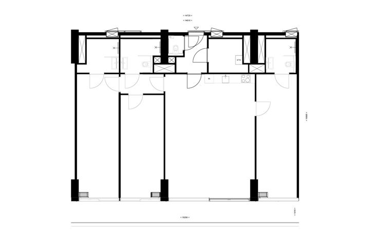 Bekijk foto 11 van Flexibele loft 150 m2 (Bouwnr. 4)