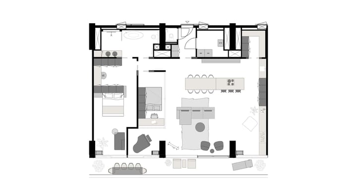 Foto 23 van Flexibele loft 60 m2 (Bouwnr. 122)