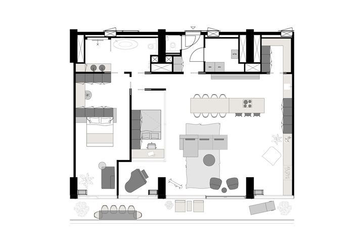 Bekijk foto 12 van Flexibele loft 150 m2 (Bouwnr. 4)