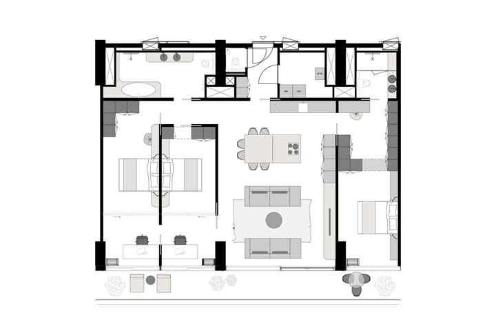 Bekijk foto 13 van Flexibele loft 150 m2 (Bouwnr. 4)