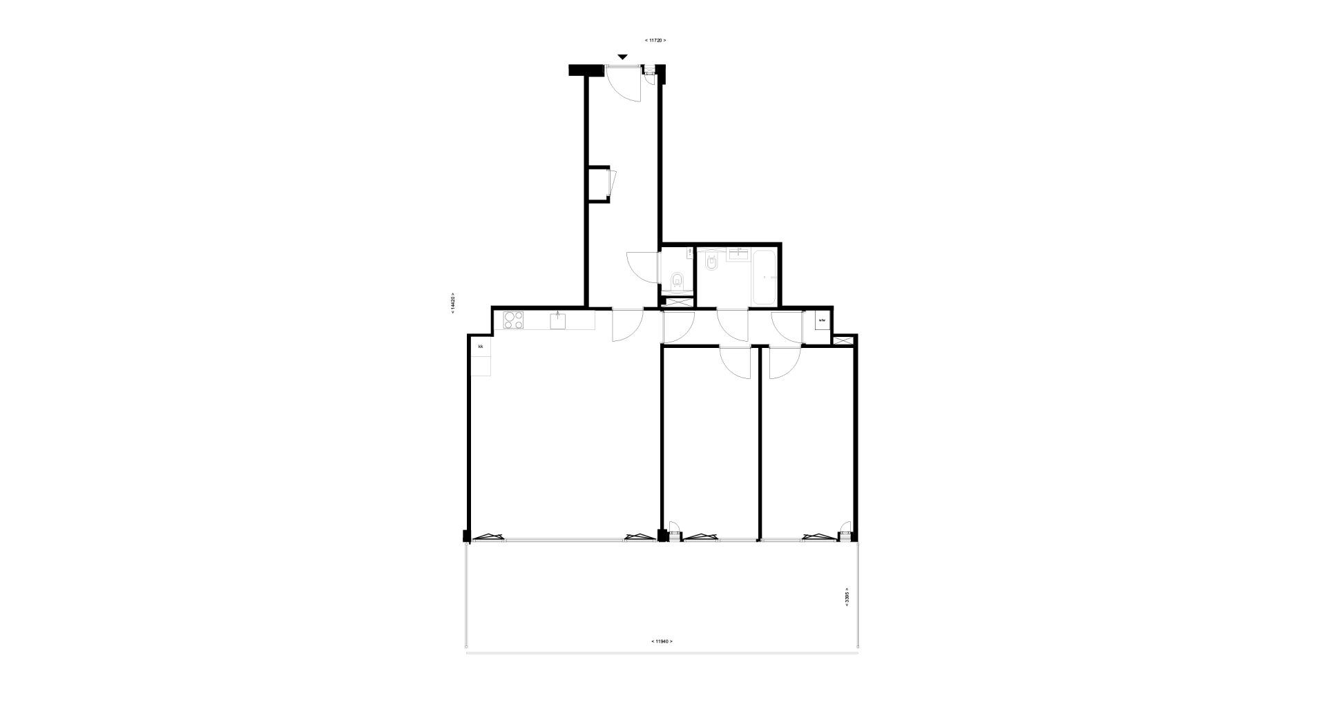 Foto 9 van Panorama-appartement type D5 (Bouwnr. 11)