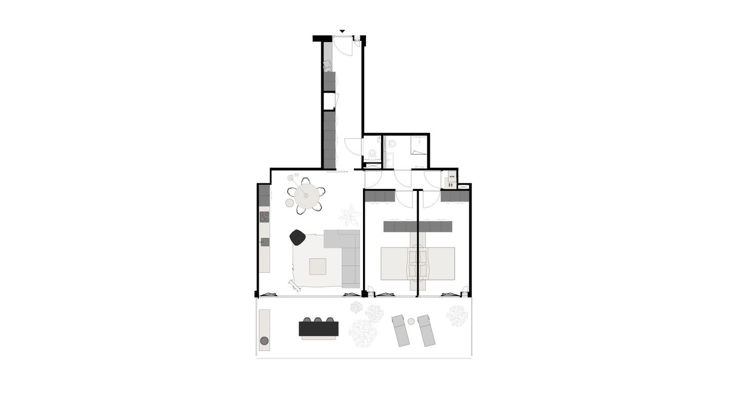 Foto 10 van Panorama-appartement type D5 (Bouwnr. 11)