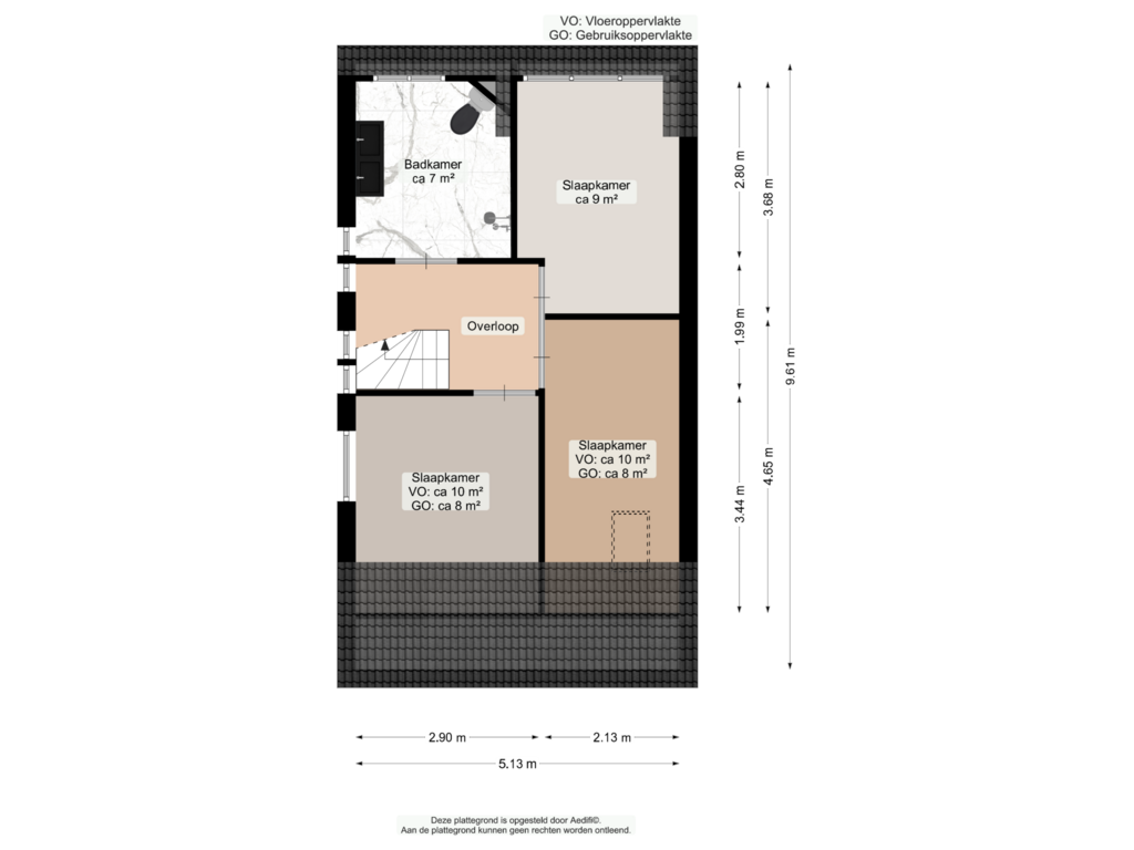 Bekijk plattegrond van Eerste verdieping van Speenkruidstraat 246