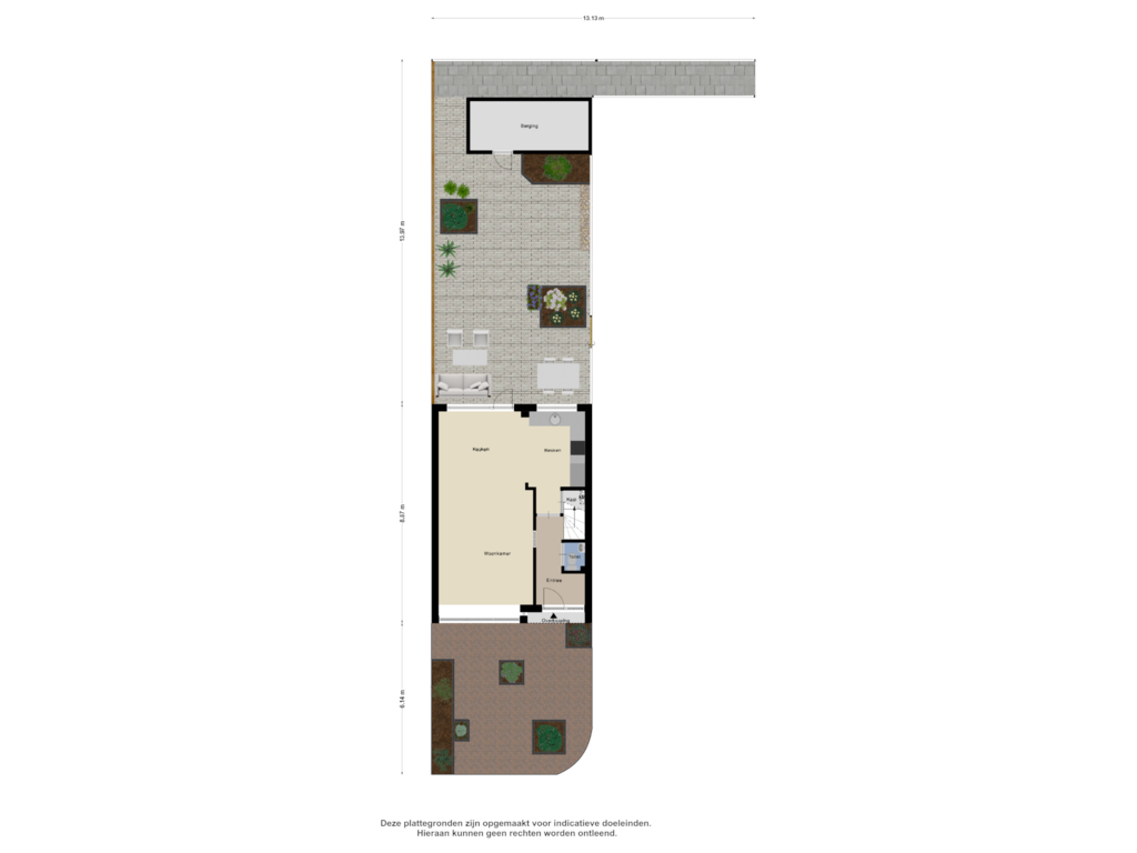 Bekijk plattegrond van Begane Grond_Tuin van Kruisakker 23