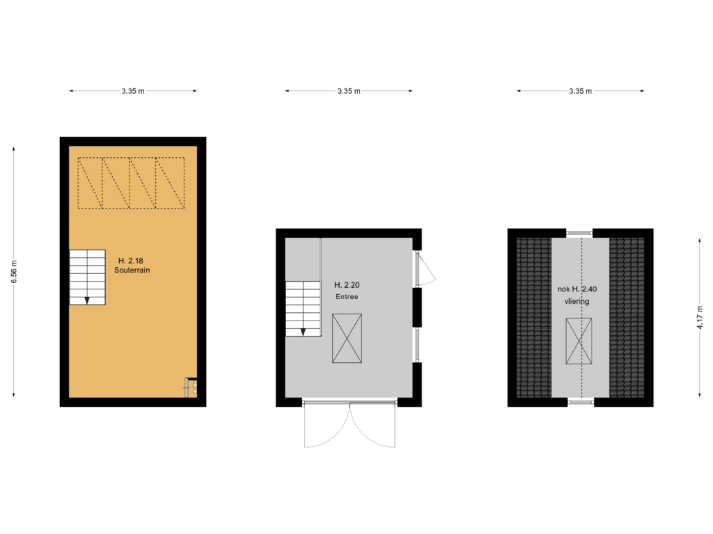 View floorplan of Bijgebouw of Eikenlaantje 10