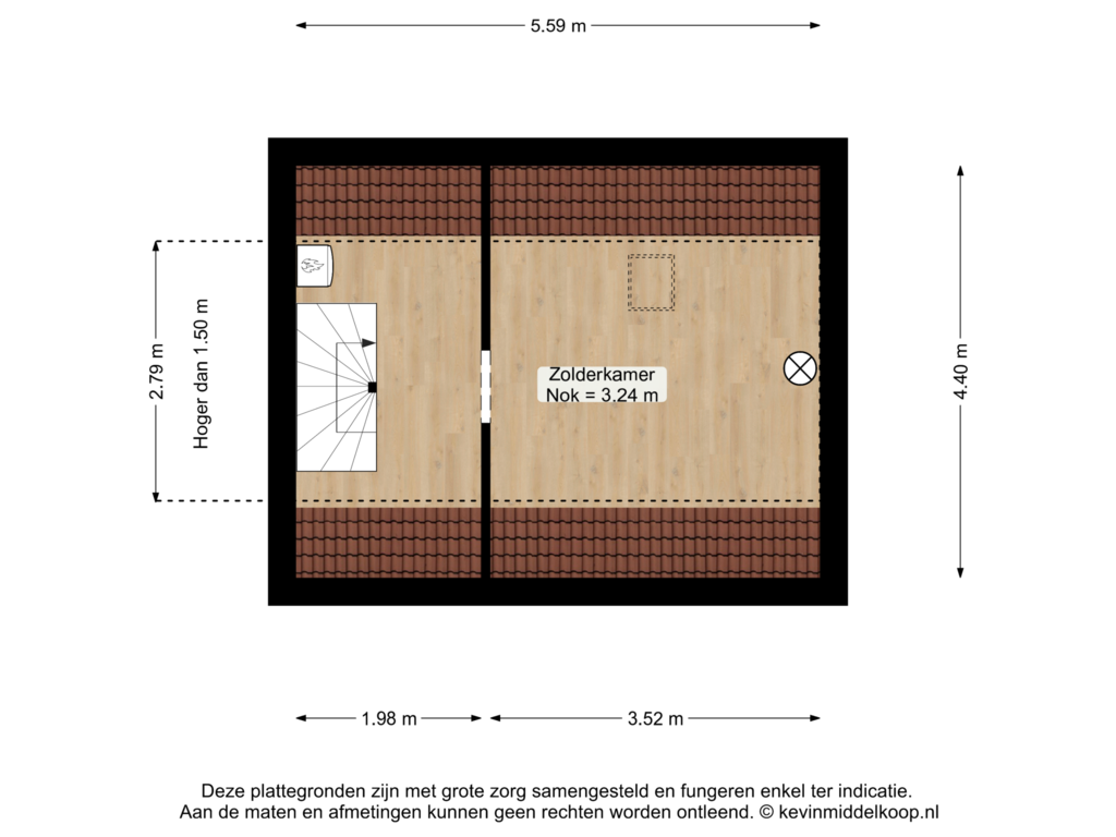 Bekijk plattegrond van Floor 2 van Langeraarseweg 26