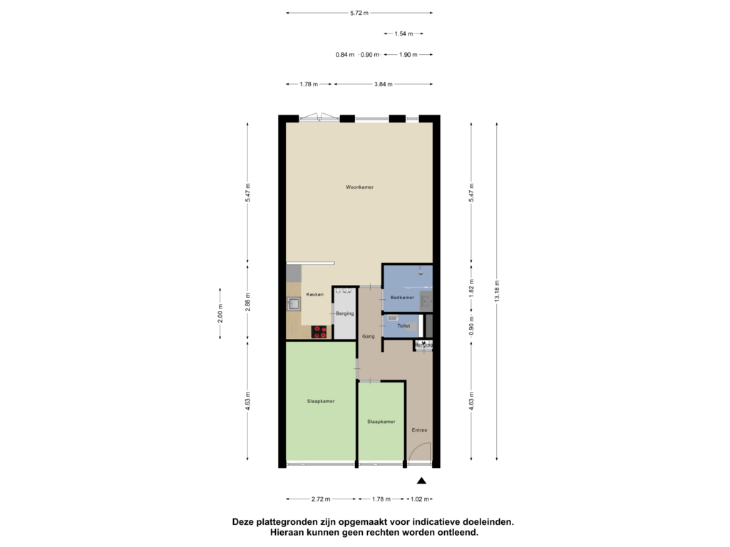 Bekijk plattegrond van Appartement van Woenselse Markt 34