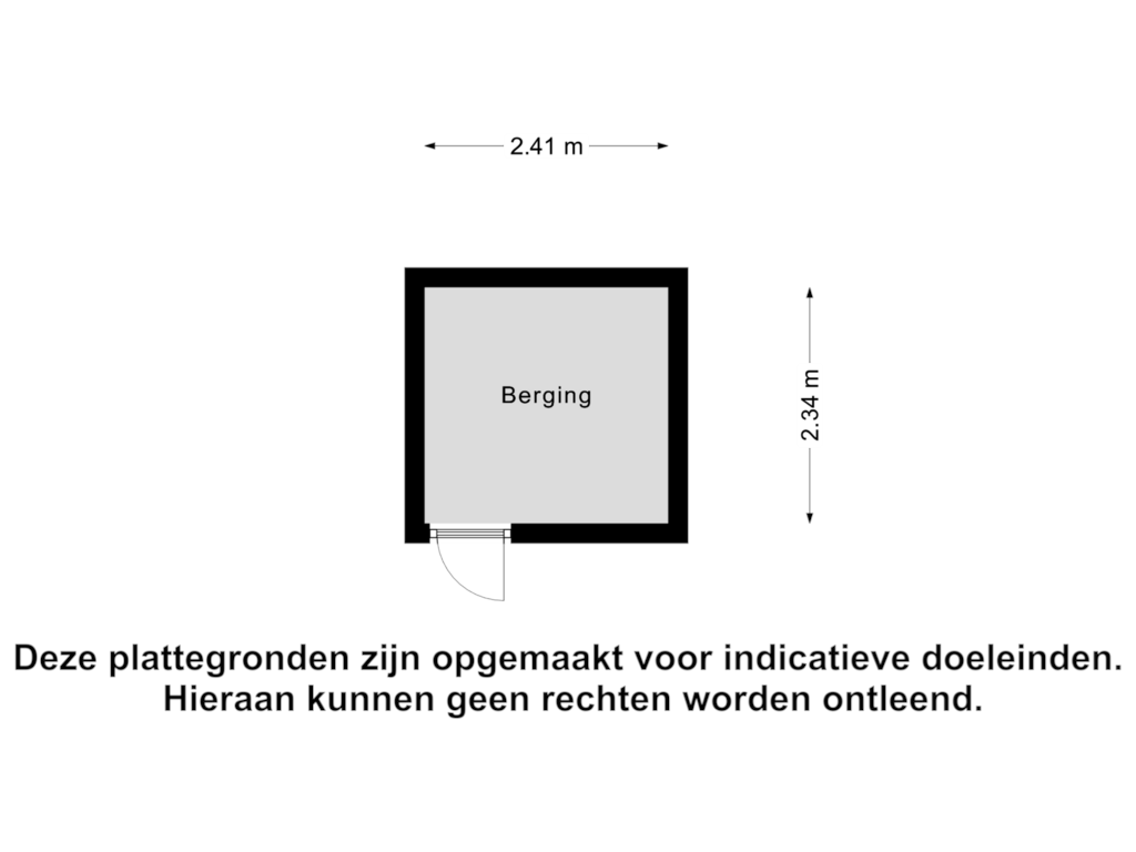 Bekijk plattegrond van Berging van Woenselse Markt 34