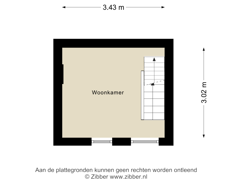 Bekijk plattegrond van Eerste Verdieping van Bornhovestraat 21