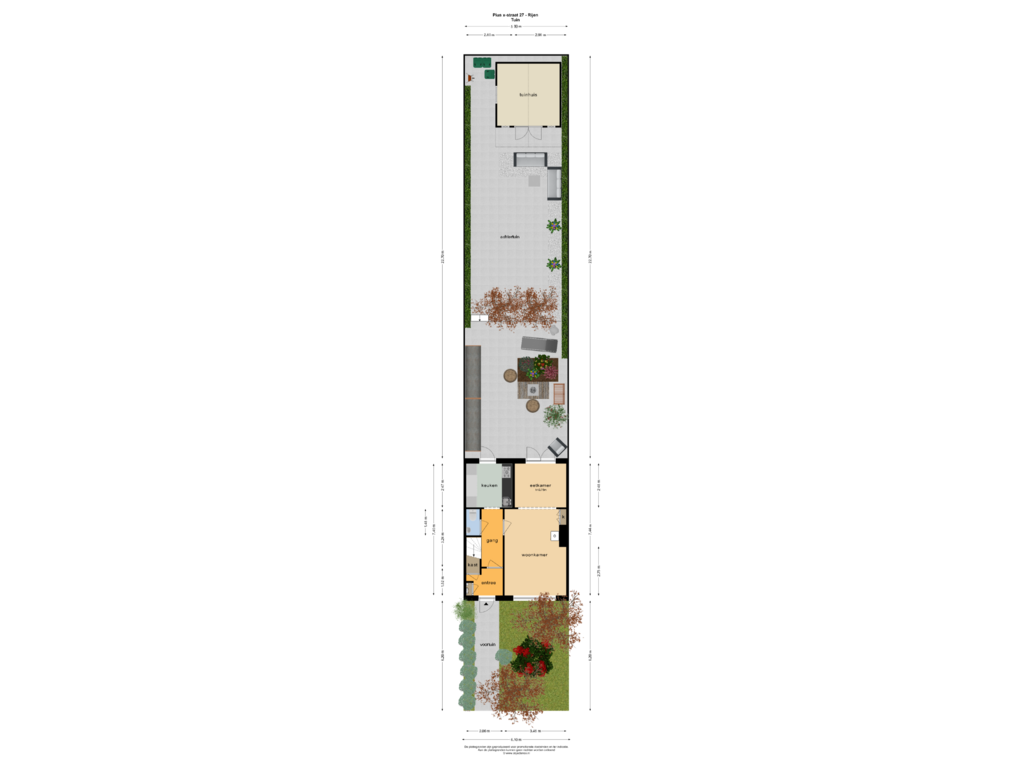 Bekijk plattegrond van TUIN van Pius X-straat 27