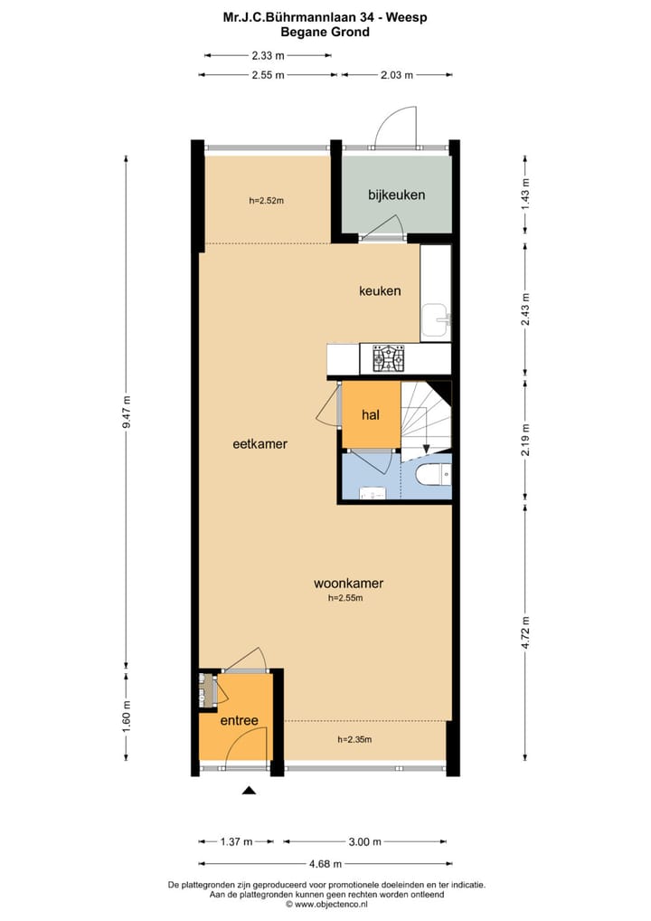 Foto 9 van Mr.J.C.Bührmannlaan 34