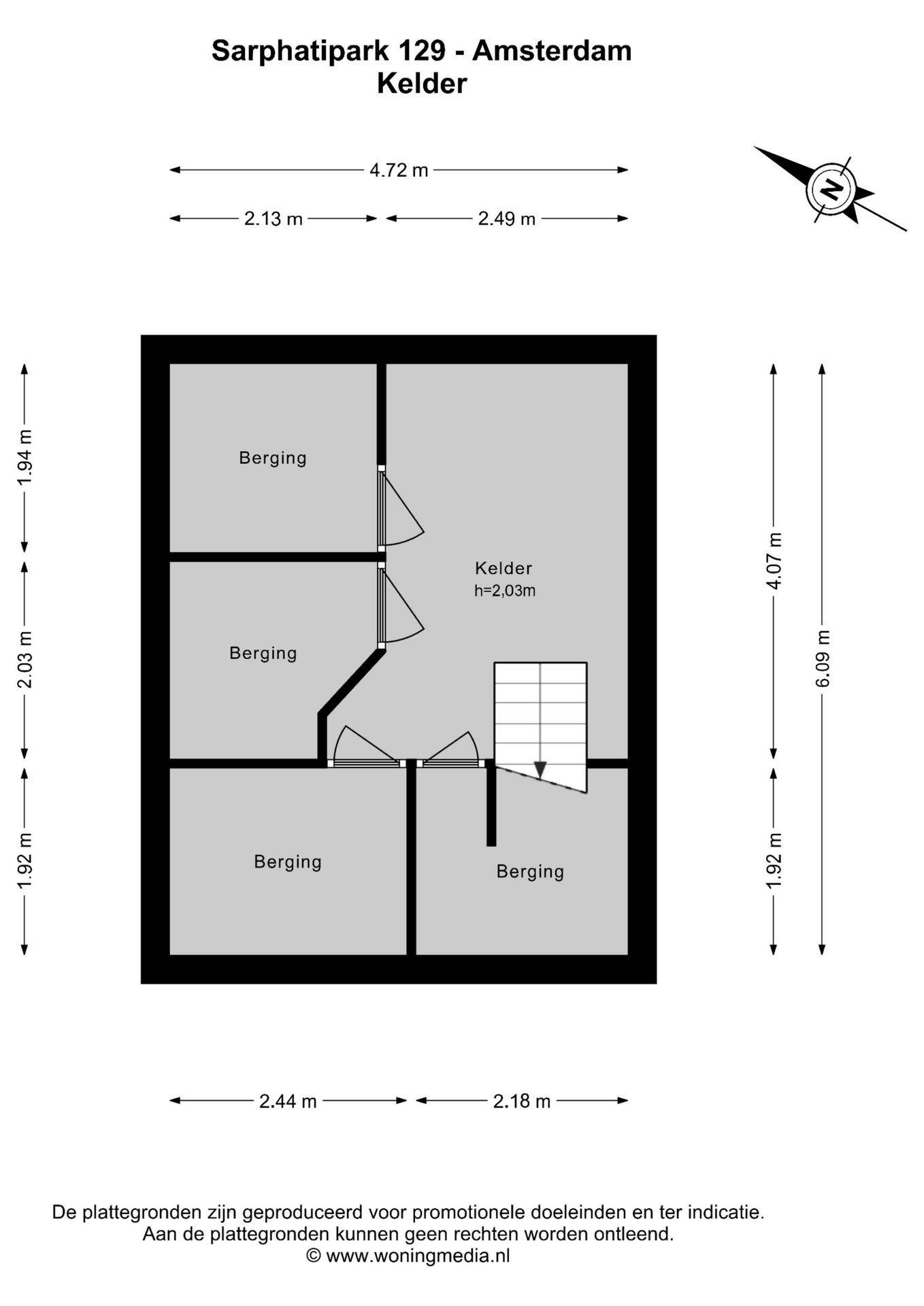 Foto 9 van Sarphatipark 129-H