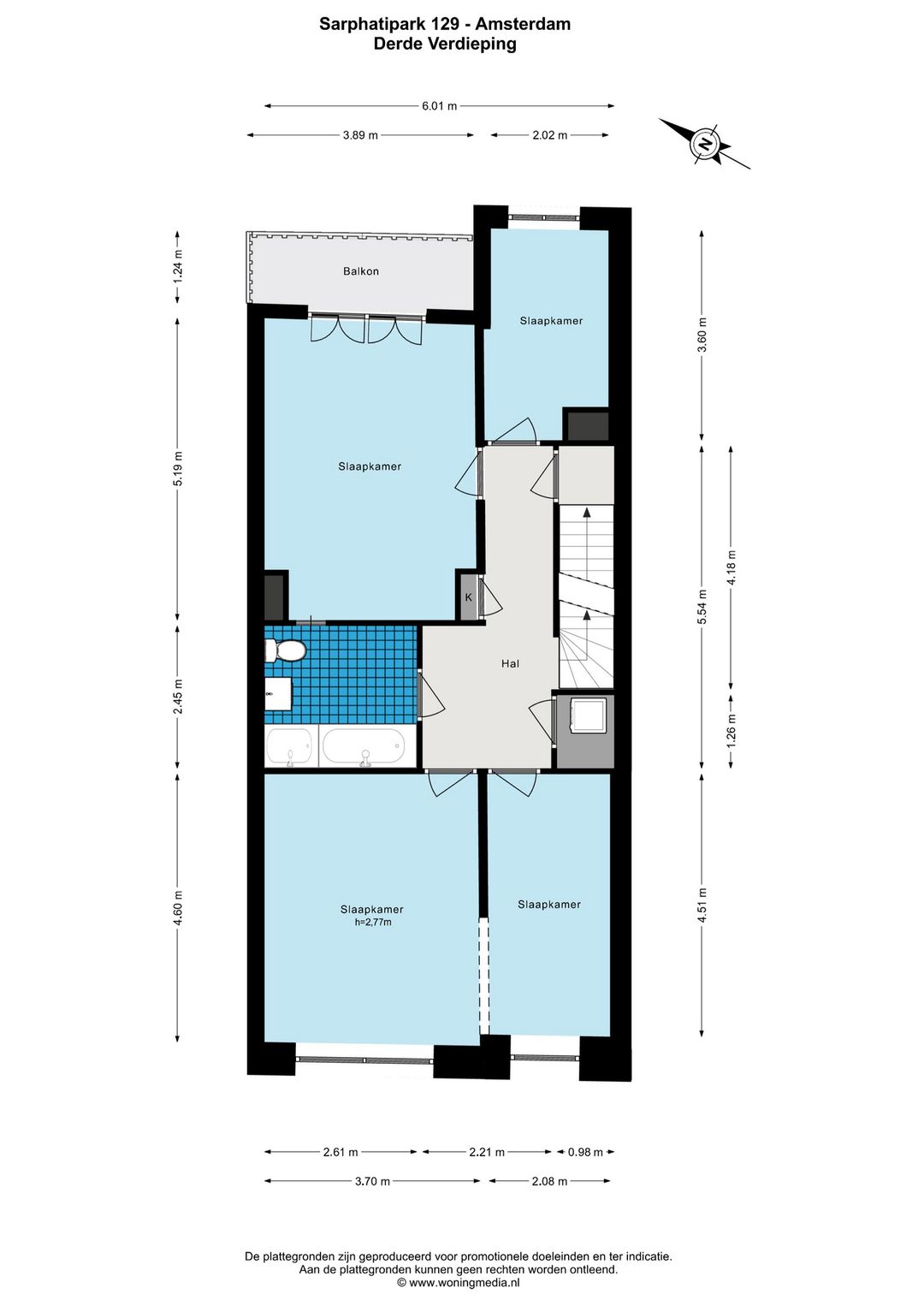 Foto 37 van Sarphatipark 129-H